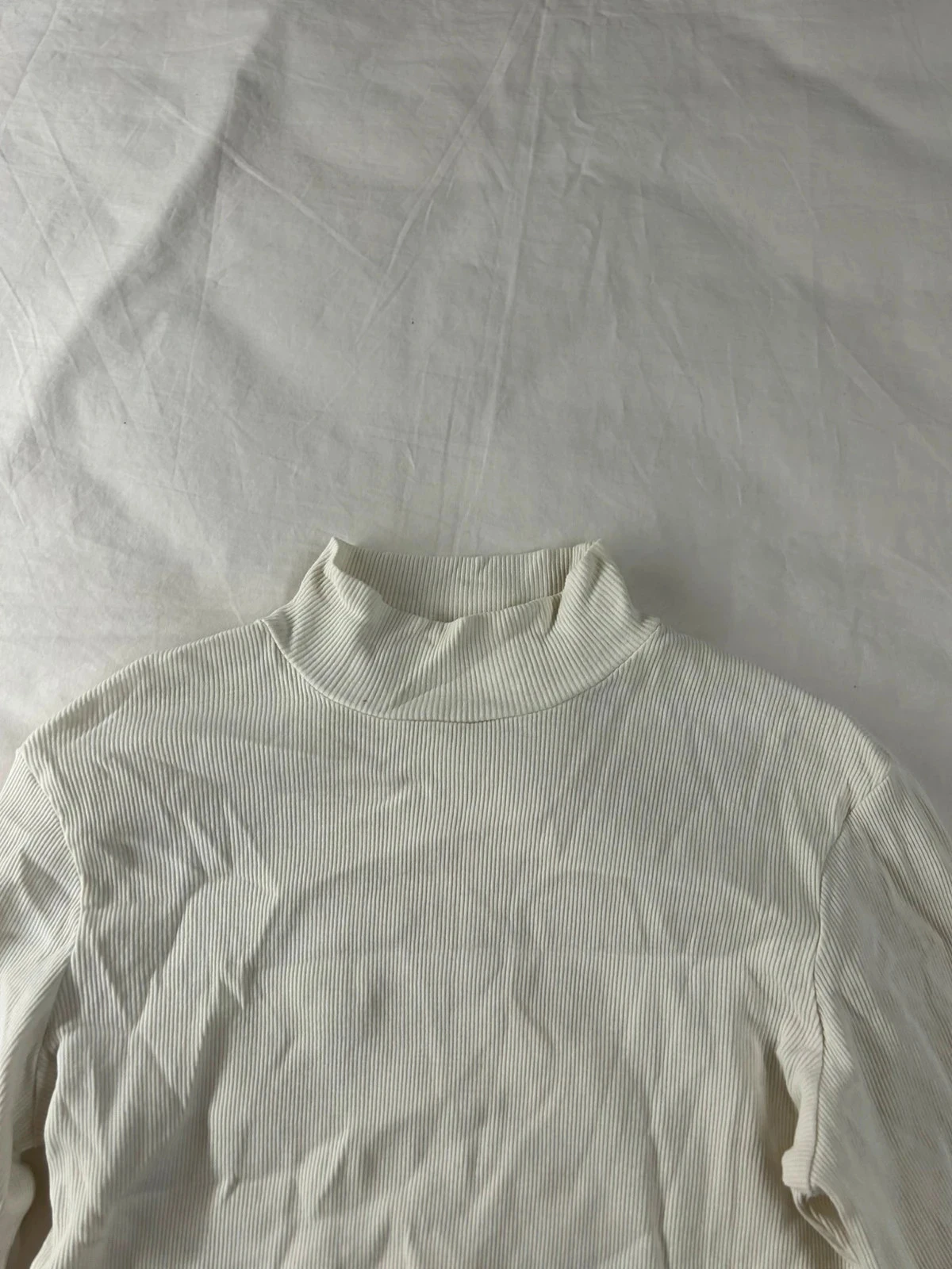 Creamy white long-sleeve blouse by In Extenso – photo 4